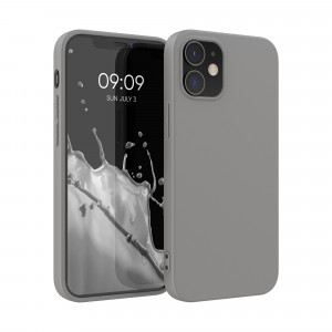 Husa pentru Apple iPhone 12 / iPhone 12 Pro, Silicon, Gri, 53938.155 - Img 1