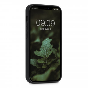 Husa pentru Apple iPhone 12 Mini, Lemn, Maro, 52733.07, kwmobile - Img 3