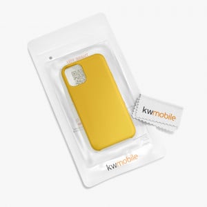Husa pentru Apple iPhone 12 Mini, Silicon, Galben, 52640.143 - Img 8
