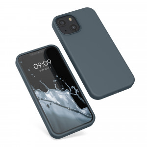 Husa pentru Apple iPhone 13 Mini, Silicon, Verde, 55877.202, kwmobile - Img 2