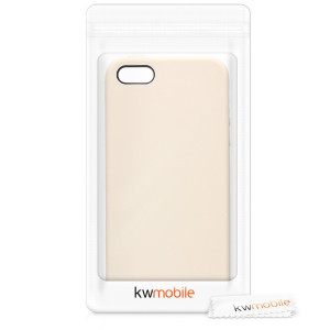Husa pentru Apple iPhone 5 / iPhone 5s / iPhone SE, Silicon, Crem, 42766.16 - Img 7