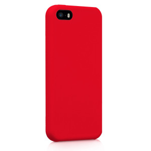 Husa pentru Apple iPhone 5 / iPhone 5s / iPhone SE, Silicon, Rosu, 42766.09 - Img 8