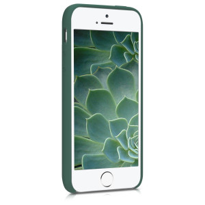 Husa pentru Apple iPhone 5 / iPhone 5s / iPhone SE, Silicon, Verde, 42766.166 - Img 3