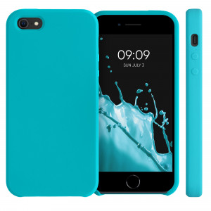 Husa pentru Apple iPhone 5s / iPhone SE, Silicon, Albastru, 42766.205, kwmobile - Img 2
