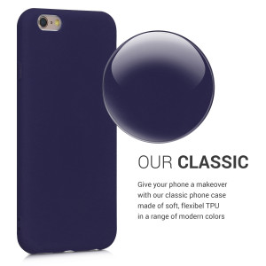 Husa pentru Apple iPhone 6 / iPhone 6s, Silicon, Albastru, 35176.182 - Img 4