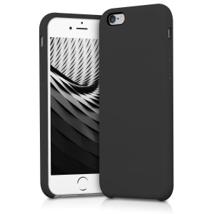 Husa pentru Apple iPhone 6 / iPhone 6s, Silicon, Negru, 40223.01 - Img 1