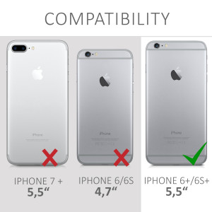 Husa pentru Apple iPhone 6 Plus / iPhone 6s Plus, Silicon, Albastru, 40841.189 - Img 6