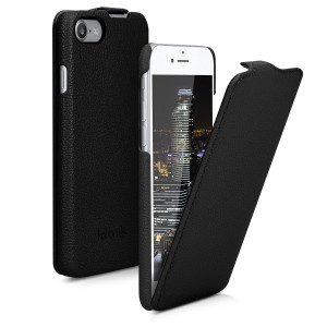 Husa pentru Apple iPhone 8 / iPhone 7 / iPhone SE 2, Piele naturala, Negru, 39346.01 - Img 1