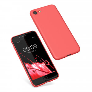Husa pentru Apple iPhone 8 / iPhone 7 / iPhone SE 2, Silicon, Roz, 49979.141, kwmobile - Img 2