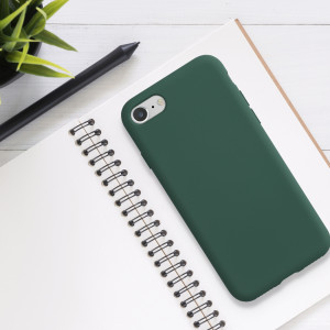 Husa pentru Apple iPhone 8 / iPhone 7 / iPhone SE 2, Silicon, Verde, 49979.169 - Img 3