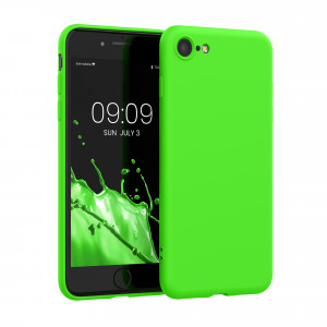Husa pentru Apple iPhone 8 / iPhone 7 / iPhone SE 2, Silicon, Verde, 49979.159, kwmobile - Img 1