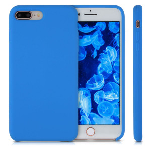 Husa pentru Apple iPhone 8 Plus / iPhone 7 Plus, Silicon, Albastru, 40842.189 - Img 2