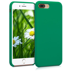 Husa pentru Apple iPhone 8 Plus / iPhone 7 Plus, Silicon, Verde, 40842.142 - Img 1