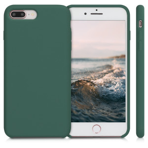 Husa pentru Apple iPhone 8 Plus / iPhone 7 Plus, Silicon, Verde, 40842.166 - Img 2