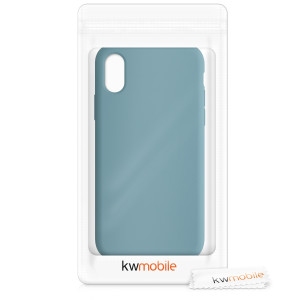Husa pentru Apple iPhone X / iPhone XS, Silicon, Albastru, 42495.207 - Img 7