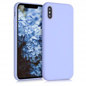 Husa pentru Apple iPhone X / iPhone XS, Silicon, Mov, 42492.139 - Img 1