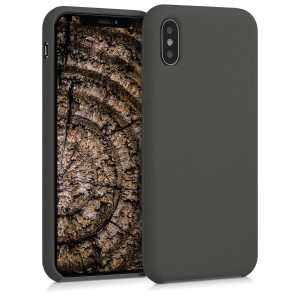 Husa pentru Apple iPhone X / iPhone XS, Silicon, Verde, 42495.107 - Img 1