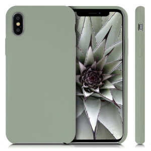 Husa pentru Apple iPhone X / iPhone XS, Silicon, Verde, 42495.172 - Img 2