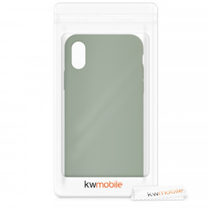 Husa pentru Apple iPhone X / iPhone XS, Silicon, Verde, 42495.172 - Img 7