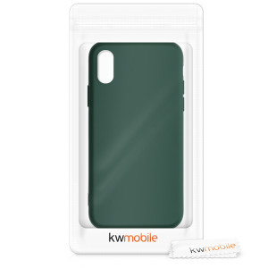 Husa pentru Apple iPhone X / iPhone XS, Silicon, Verde, 52975.169 - Img 7