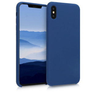 Husa pentru Apple iPhone XS Max, Silicon, Albastru, 45909.116 - Img 1