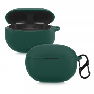 Husa pentru casti Beats Studio Buds, Kwmobile, Verde, Silicon, 55796.80 - Img 1