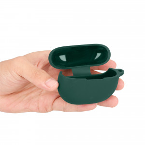 Husa pentru casti Beats Studio Buds, Kwmobile, Verde, Silicon, 55796.80 - Img 3