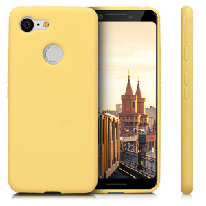 Husa pentru Google Pixel 3, Silicon, Galben, 45967.49 - Img 2