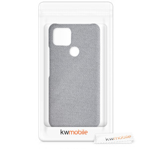 Husa pentru Google Pixel 4a 5G, Textil, Gri, 53569.25 - Img 7