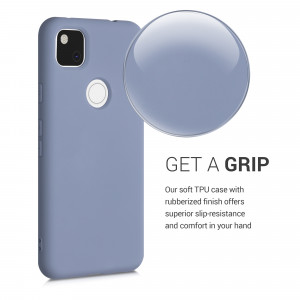 Husa pentru Google Pixel 4a, Silicon, Albastru, 52622.12 - Img 5