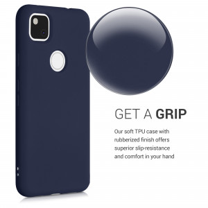 Husa pentru Google Pixel 4a, Silicon, Albastru, 52622.17 - Img 5