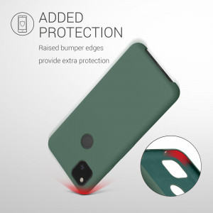 Husa pentru Google Pixel 4a, Silicon, Verde, 52549.166 - Img 6