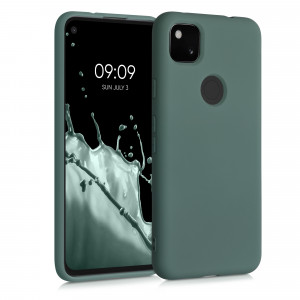 Husa pentru Google Pixel 4a, Silicon, Verde, 52622.166 - Img 1