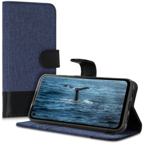 Husa pentru Google Pixel 4a, Textil, Albastru, 52250.17 - Img 2