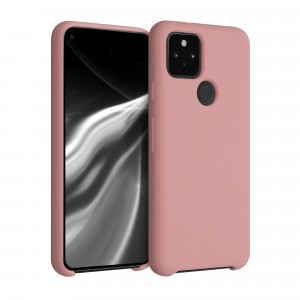 Husa pentru Google Pixel 5, Silicon, Roz, 53633.193 - Img 1