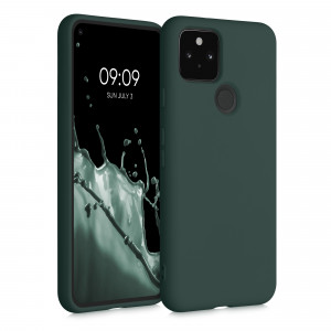 Husa pentru Google Pixel 5, Silicon, Verde, 53778.169 - Img 1