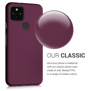 Husa pentru Google Pixel 5, Silicon, Violet, 51722.187 - Img 4