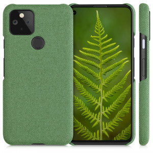 Husa pentru Google Pixel 5, Textil, Verde, 52433.07 - Img 2