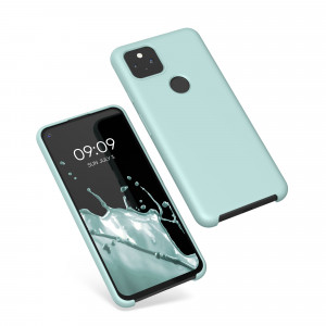 Husa pentru Google Pixel 5a, Silicon, Verde, 55207.50, kwmobile - Img 2