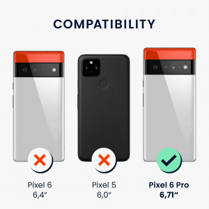 Husa pentru Google Pixel 6 Pro, Silicon, Alb, 55863.48, kwmobile - Img 6