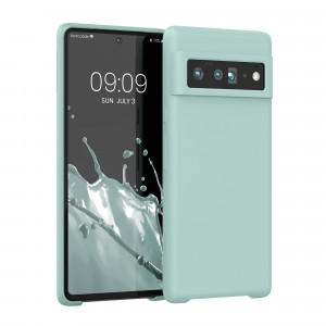 Husa pentru Google Pixel 6 Pro, Silicon, Verde, 55863.50, kwmobile - Img 1