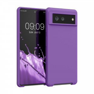 Husa pentru Google Pixel 6, Silicon, Mov, 55480.221, kwmobile - Img 1