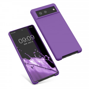 Husa pentru Google Pixel 6, Silicon, Mov, 55480.221, kwmobile - Img 2