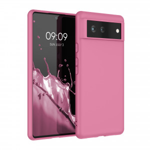 Husa pentru Google Pixel 6, Silicon, Roz, 55434.212 - Img 1