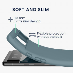 Husa pentru Google Pixel 6, Silicon, Verde, 55434.207 - Img 3