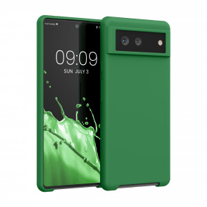 Husa pentru Google Pixel 6, Silicon, Verde, 55480.227, kwmobile - Img 1