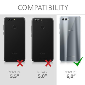 Husa pentru Huawei Nova 2s, Piele ecologica, Negru, 44014.01 - Img 6