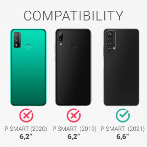 Husa pentru Huawei P Smart (2021), Silicon, Albastru, 53632.202 - Img 6