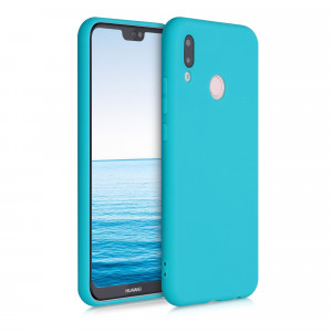 Husa pentru Huawei P20 Lite, Silicon, Albastru, 44358.205 - Img 1
