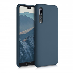 Husa pentru Huawei P20 Pro, Silicon, Albastru, 47706.202 - Img 1